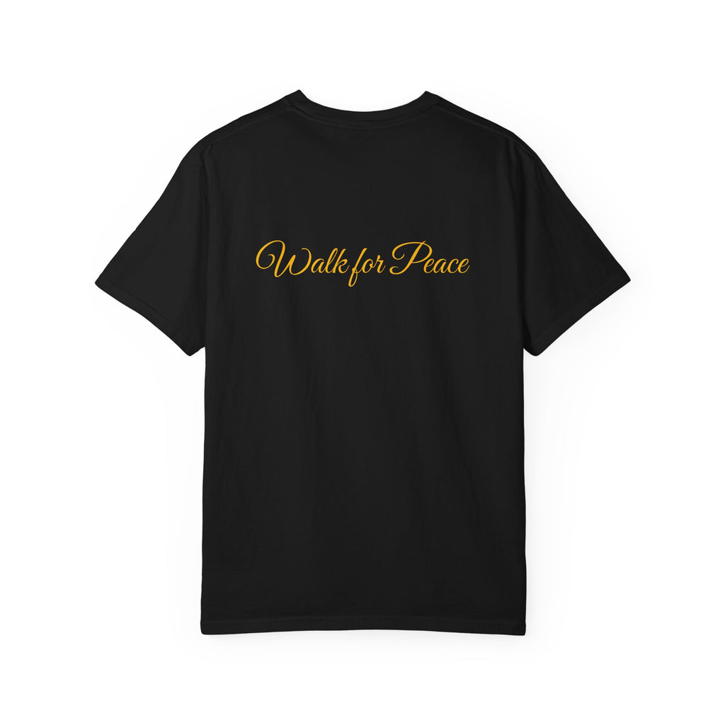 Walk for Peace T-Shirt — Monk Art Graphic Tee
