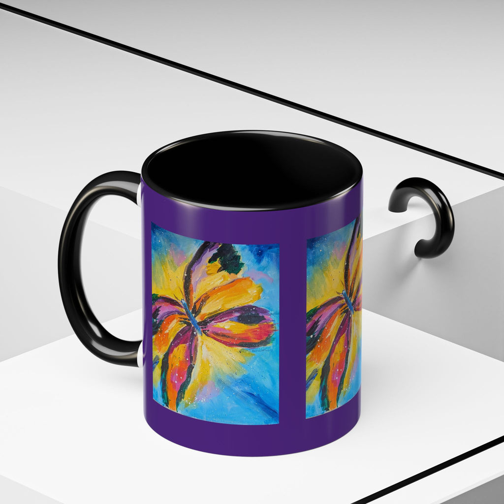 Butterfly Accent Coffee Mug Gift