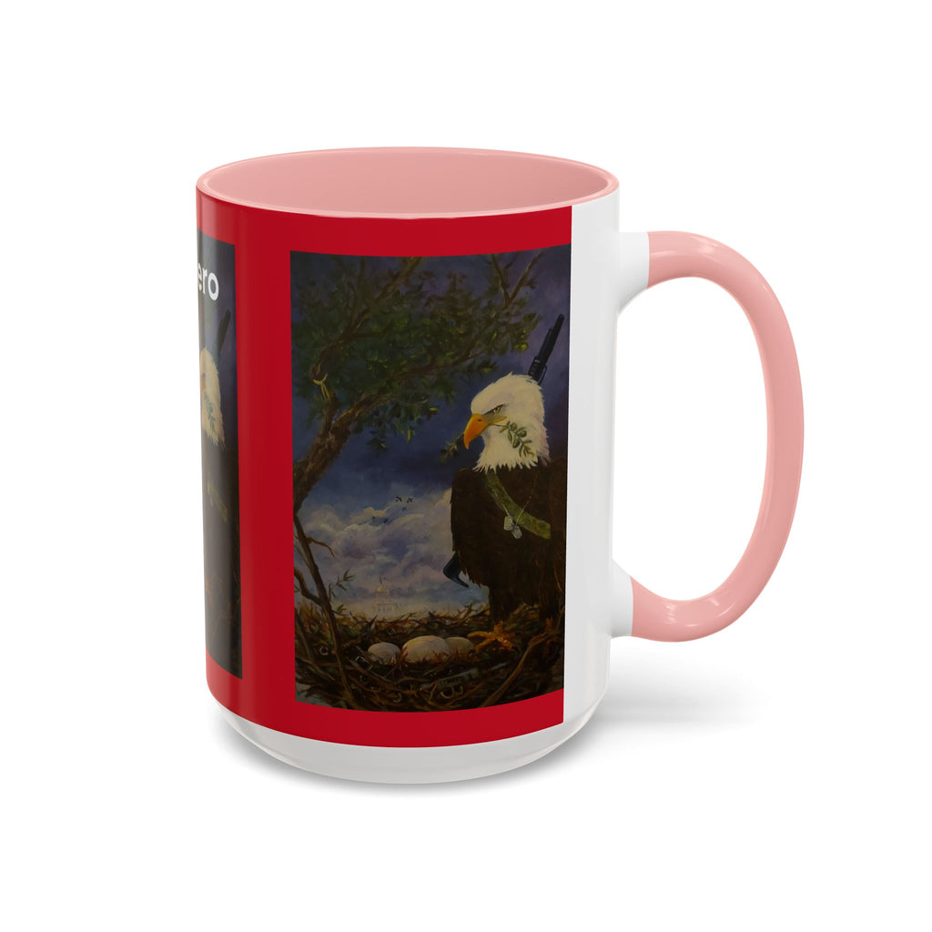 American Hero Patriotism Accent Coffee Mug (11, 15oz)