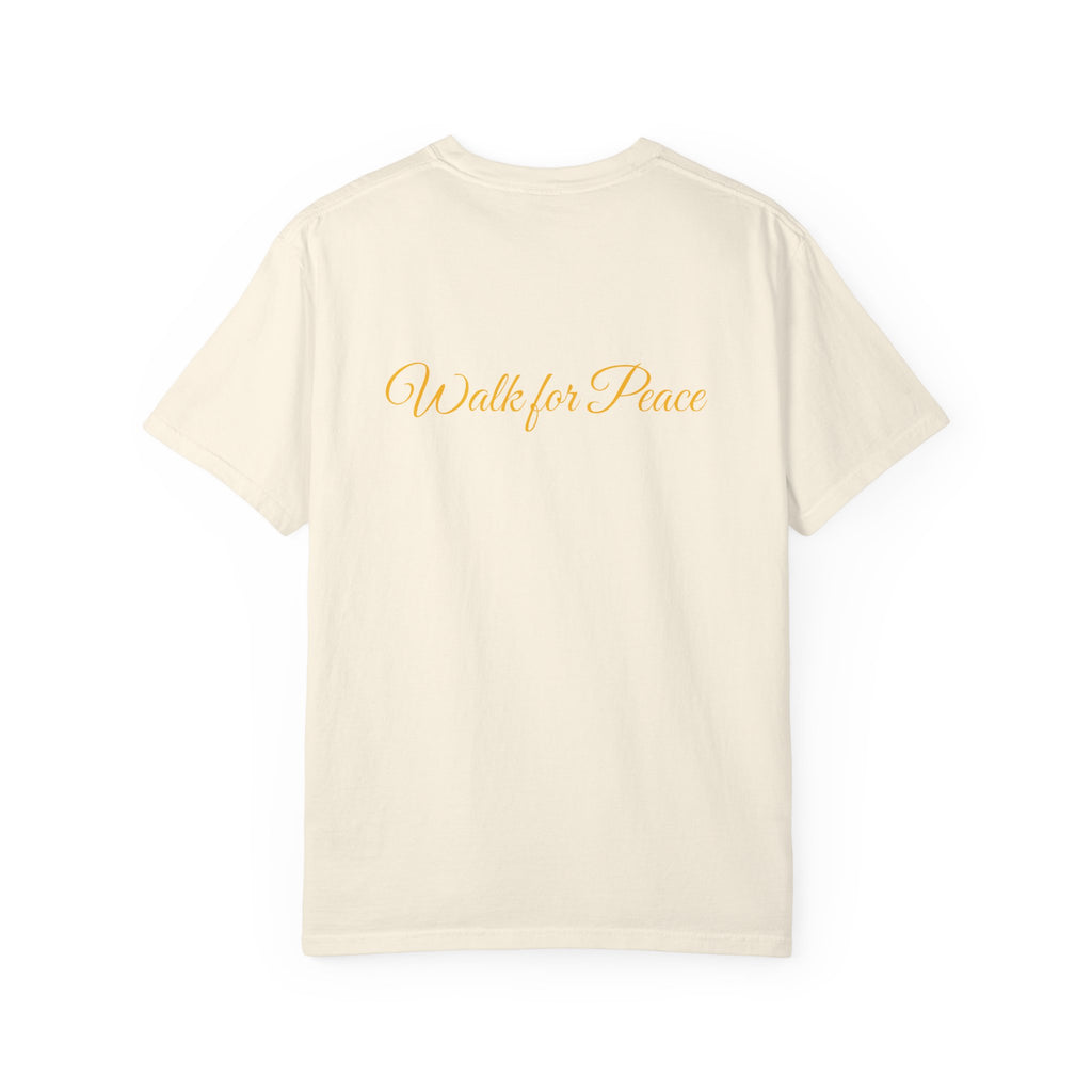 Walk for Peace T-Shirt — Monk Art Graphic Tee