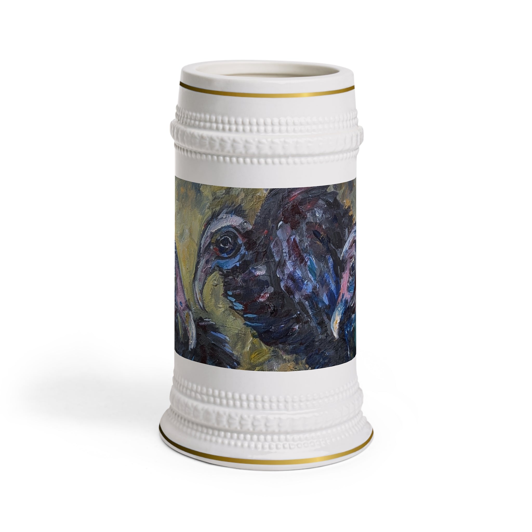 Trio of Vultures Beer Stein