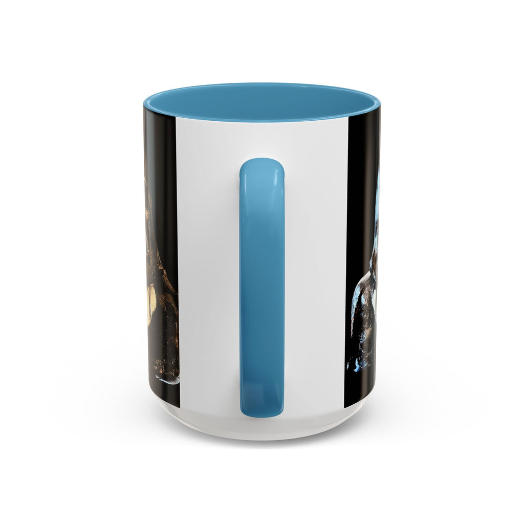 Father’s Day Coffee Mug – "Happy Father's Day" Black Accent Ceramic Mug (11/15oz)