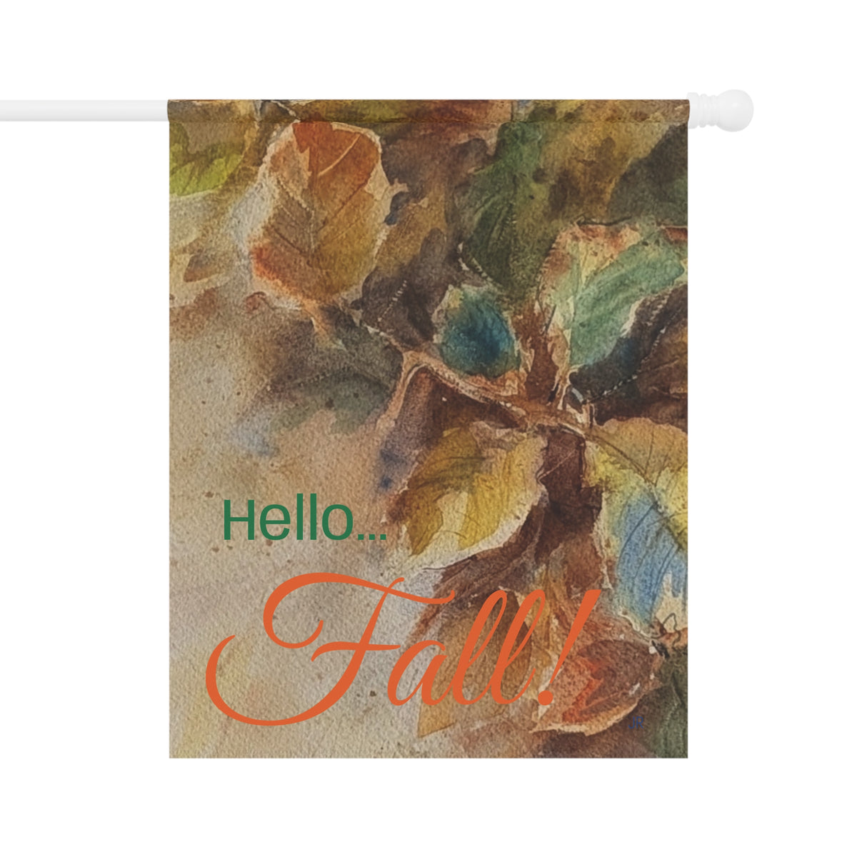 Fall Leaves Garden Banner 2 sizes