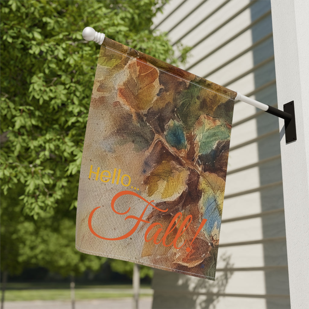 Happy Halloween Skeletons Garden Flag | Halloween Garden Banner