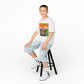 Highland Cow Sunset Kids Tee | Scottish Cattle Animal Graphic