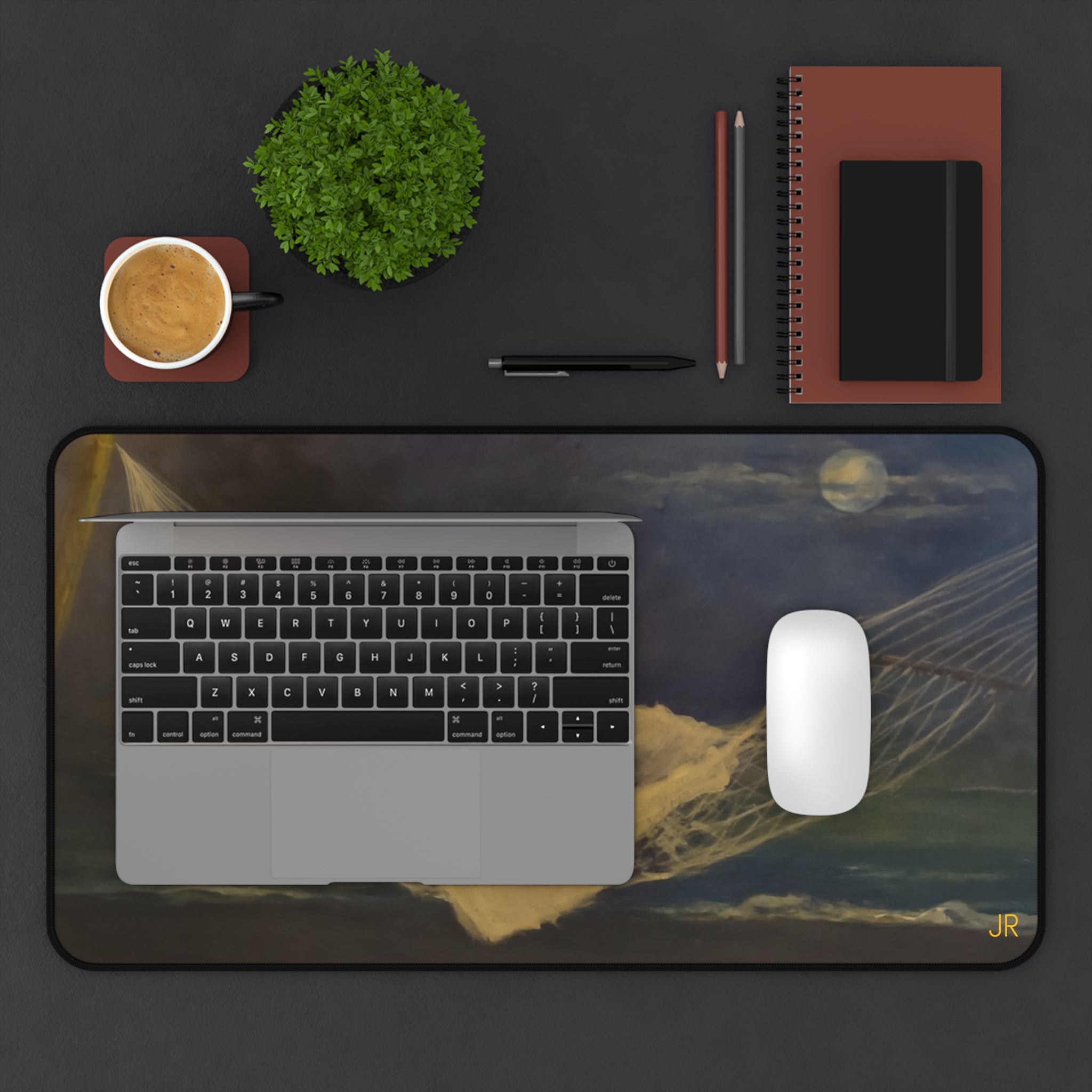 Back to School Oceanside hammock desk mat