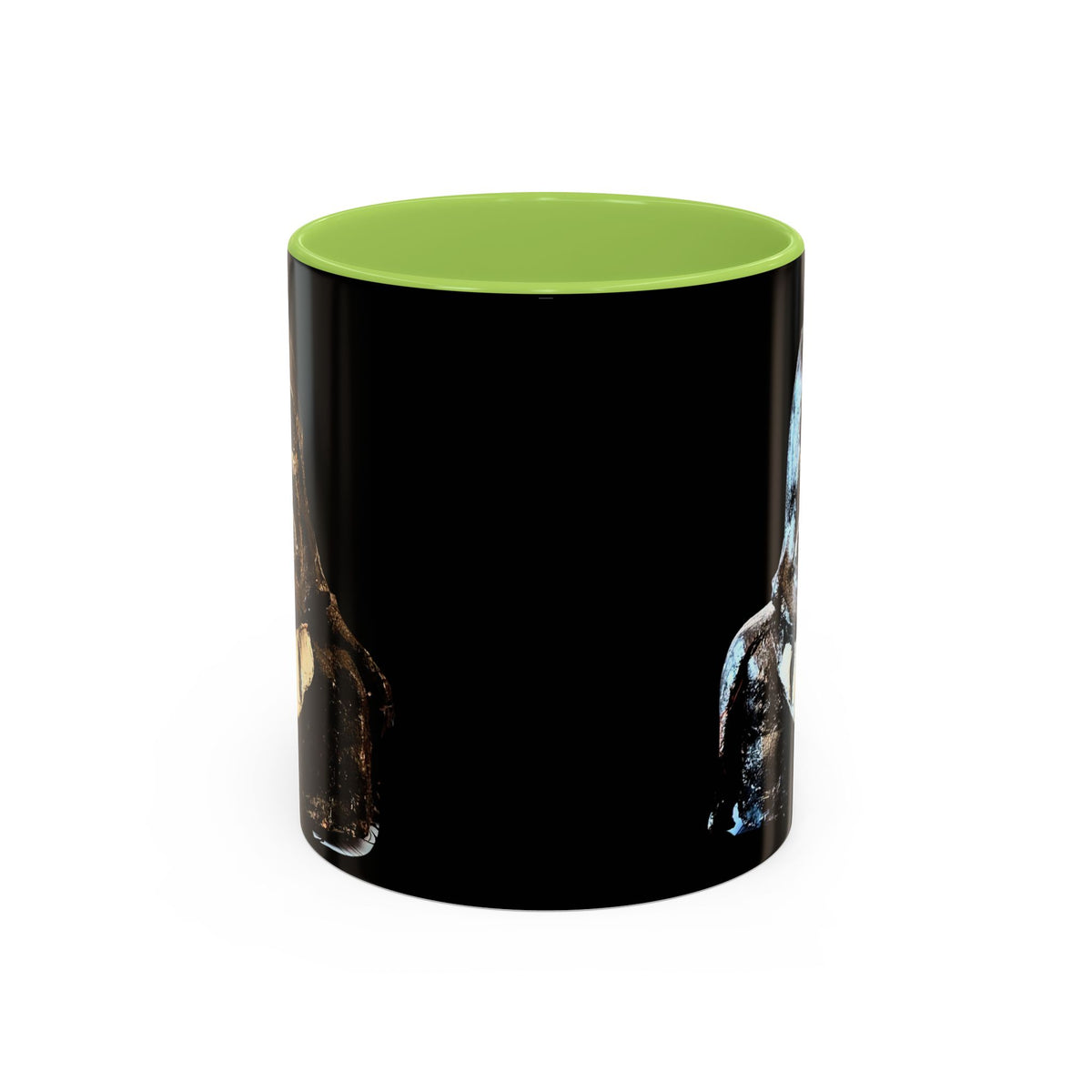 Stargazer Accent Coffee Mug – Black Accent Ceramic Mug (11/15oz)