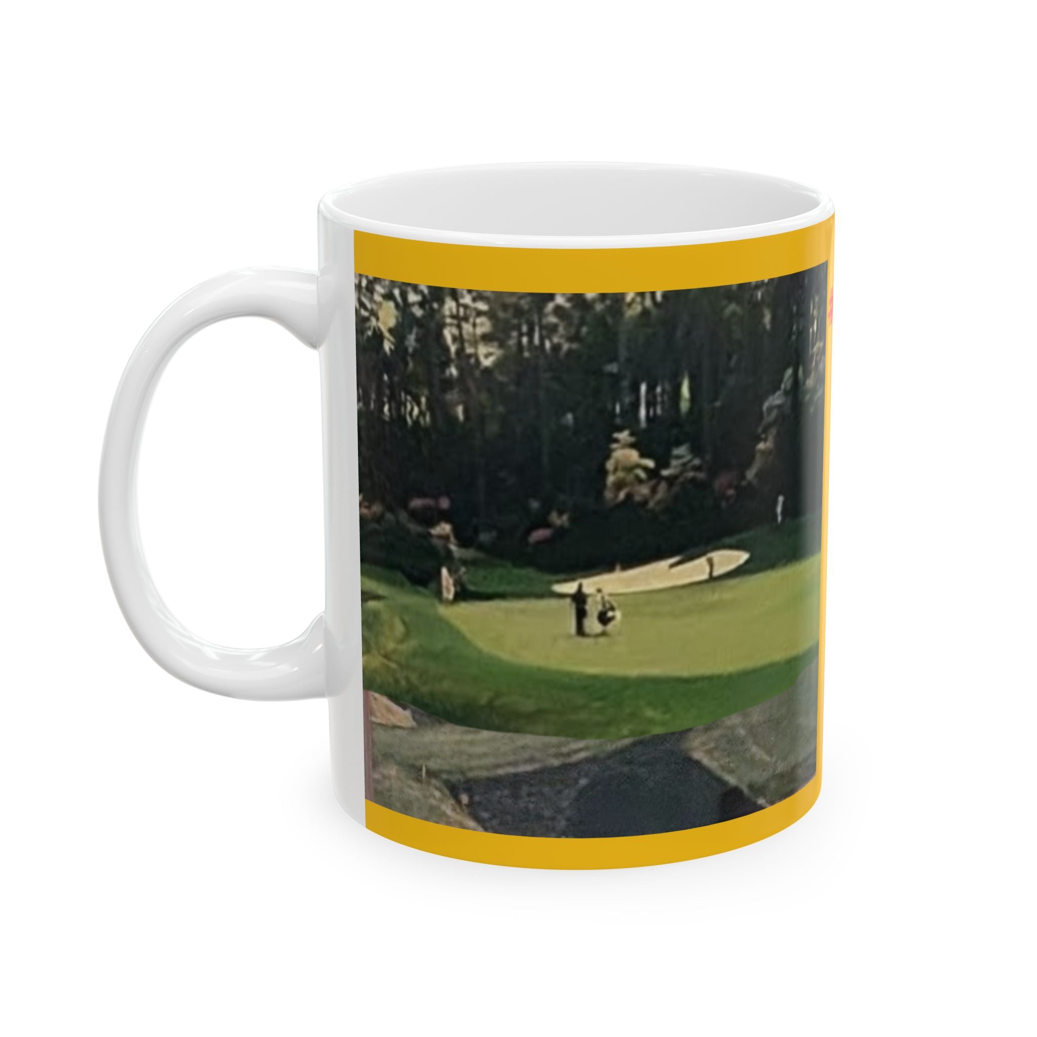 Augusta #12 Photo Golf Course Mug | 11oz 15oz Ceramic