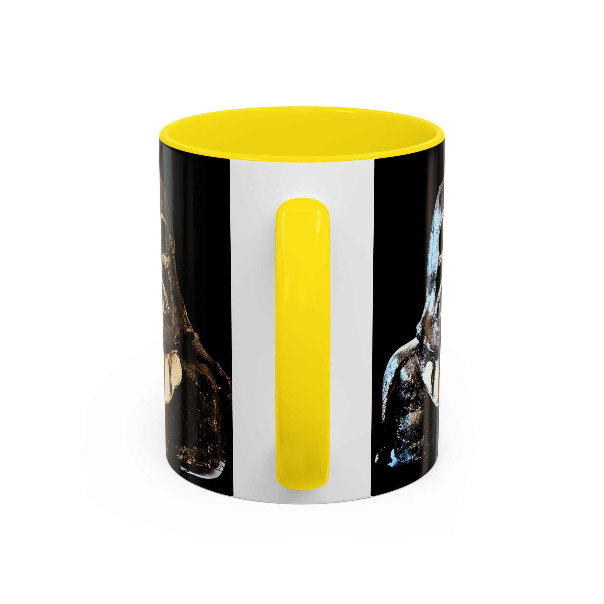 Stargazer Accent Coffee Mug – Black Accent Ceramic Mug (11/15oz)