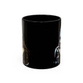 Stargazer Accent Coffee Mug – Black Accent Ceramic Mug (11/15oz)