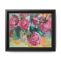 Raspberry Patch Still Life Framed Matte Canvas Print