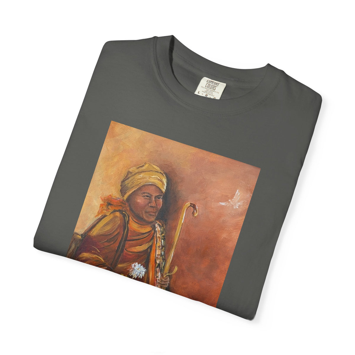 Walk for Peace T-Shirt — Monk Art Graphic Tee