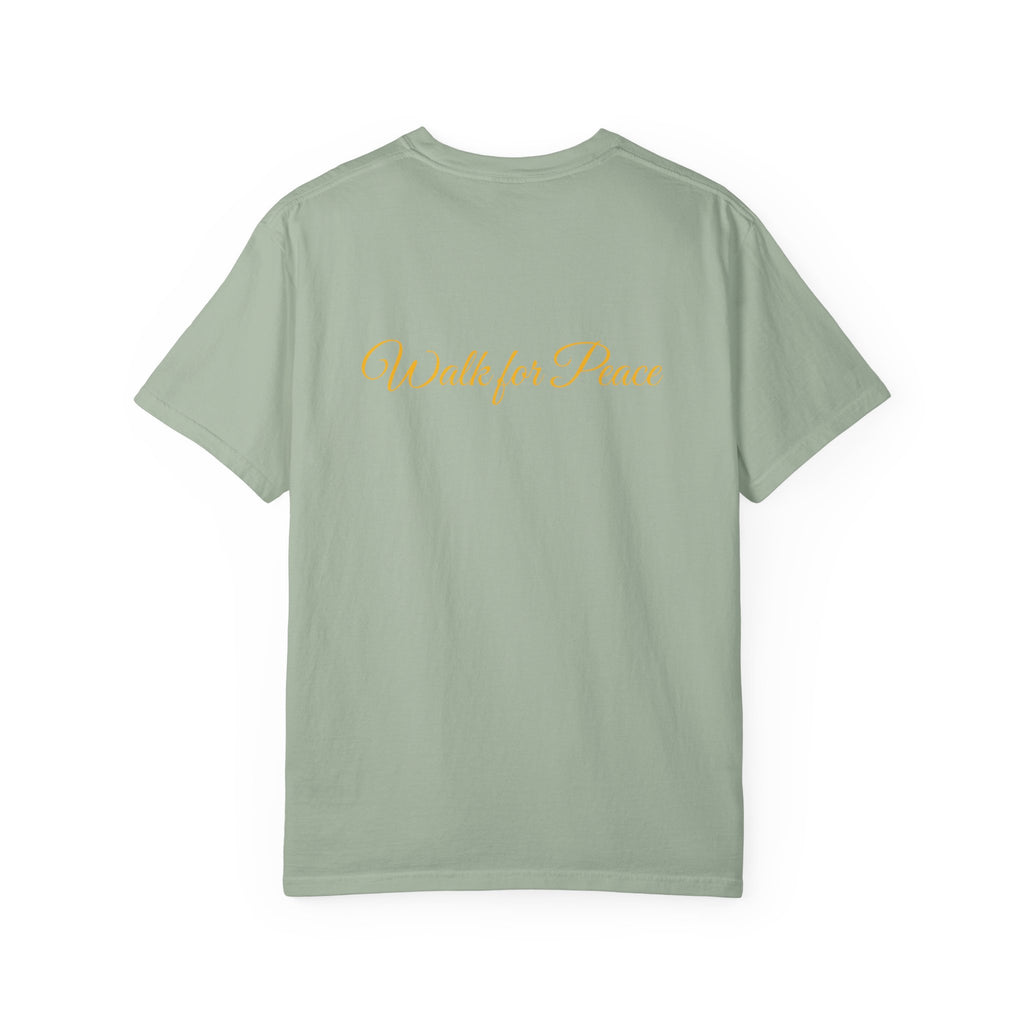 Walk for Peace T-Shirt — Monk Art Graphic Tee
