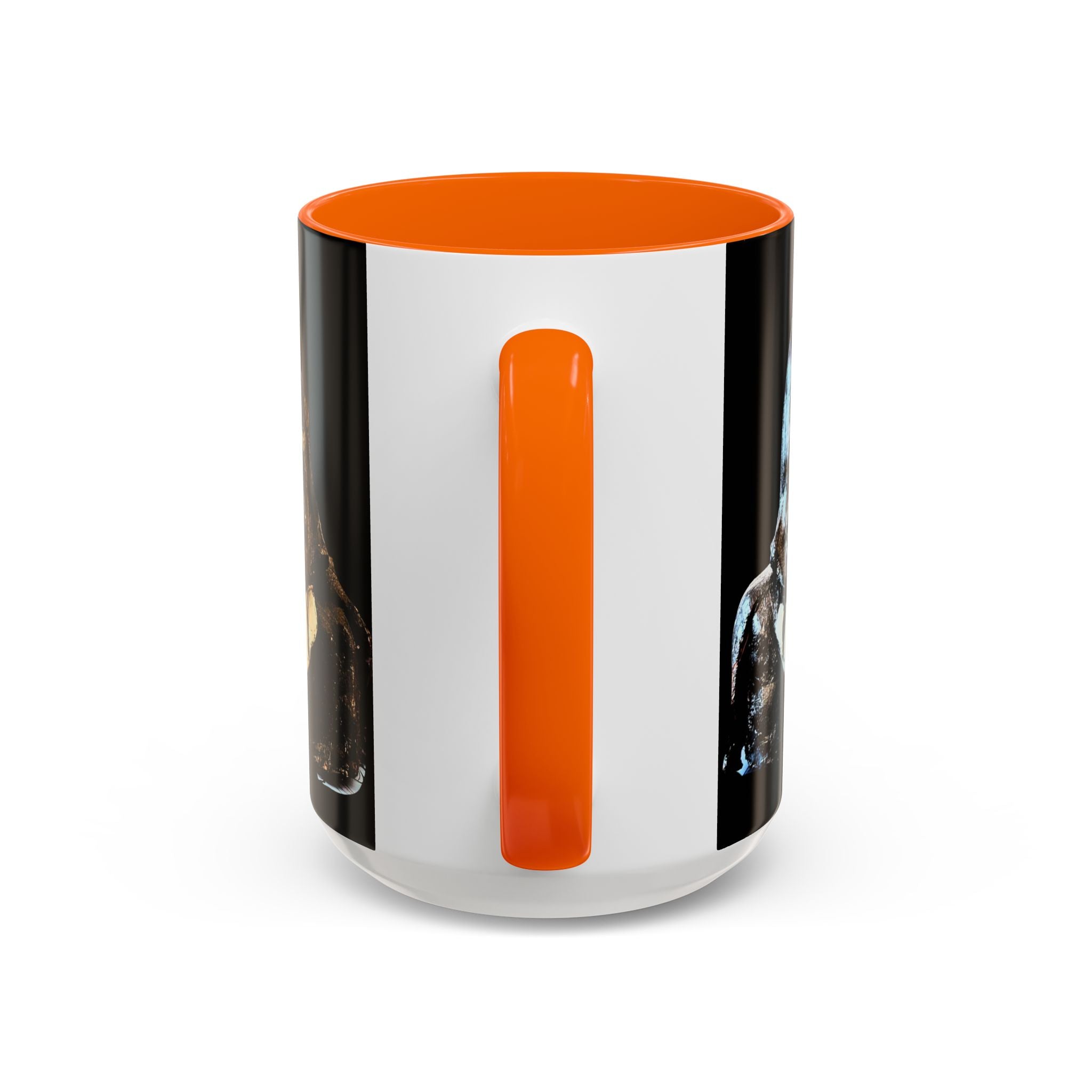 Stargazer Accent Coffee Mug – Black Accent Ceramic Mug (11/15oz)