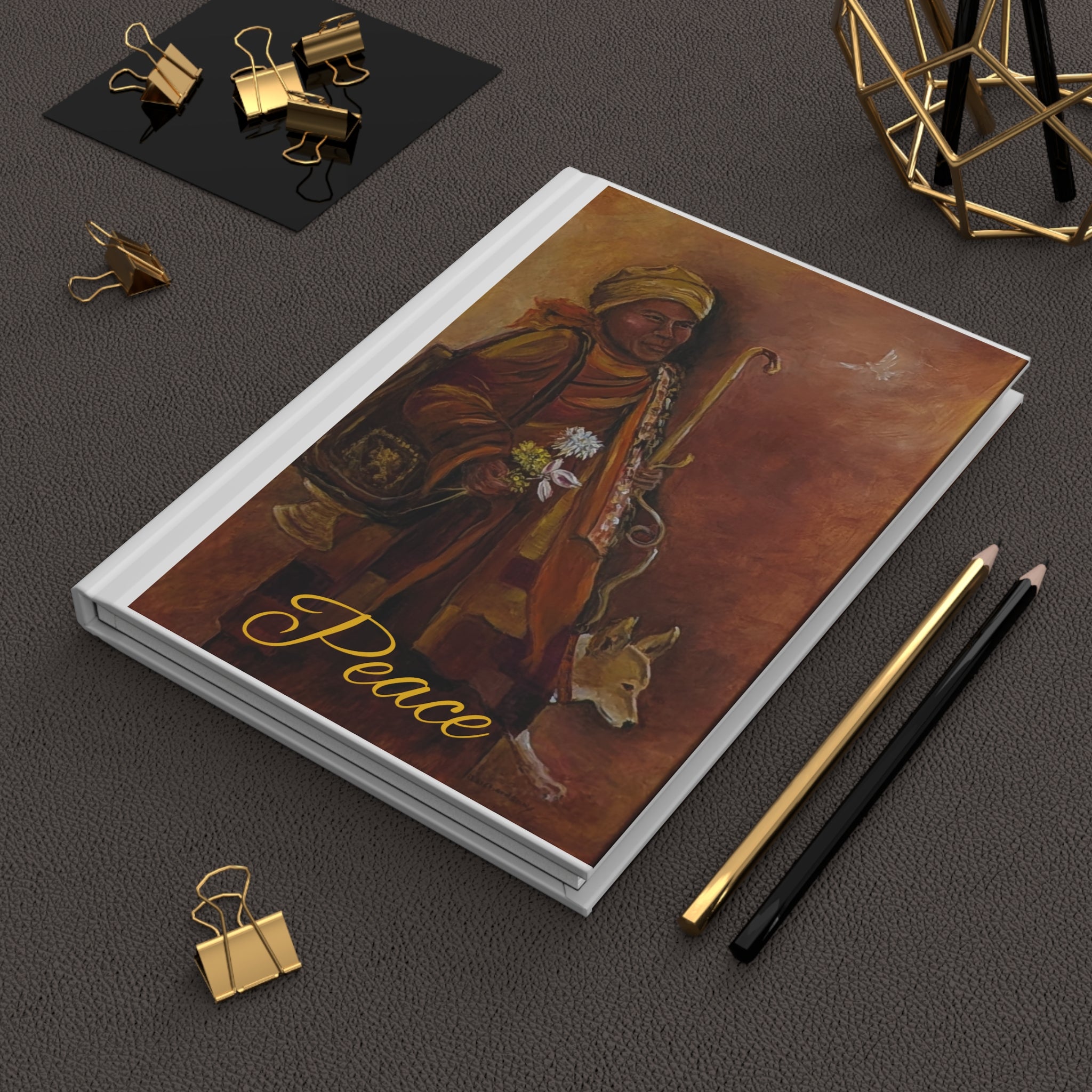 Back to School Monk Hardcover Journal Matte
