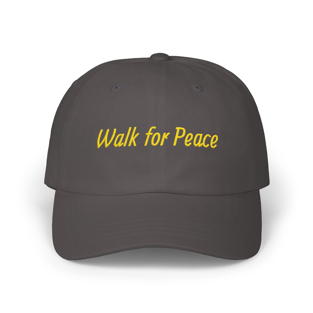 Peace Embroidered cap