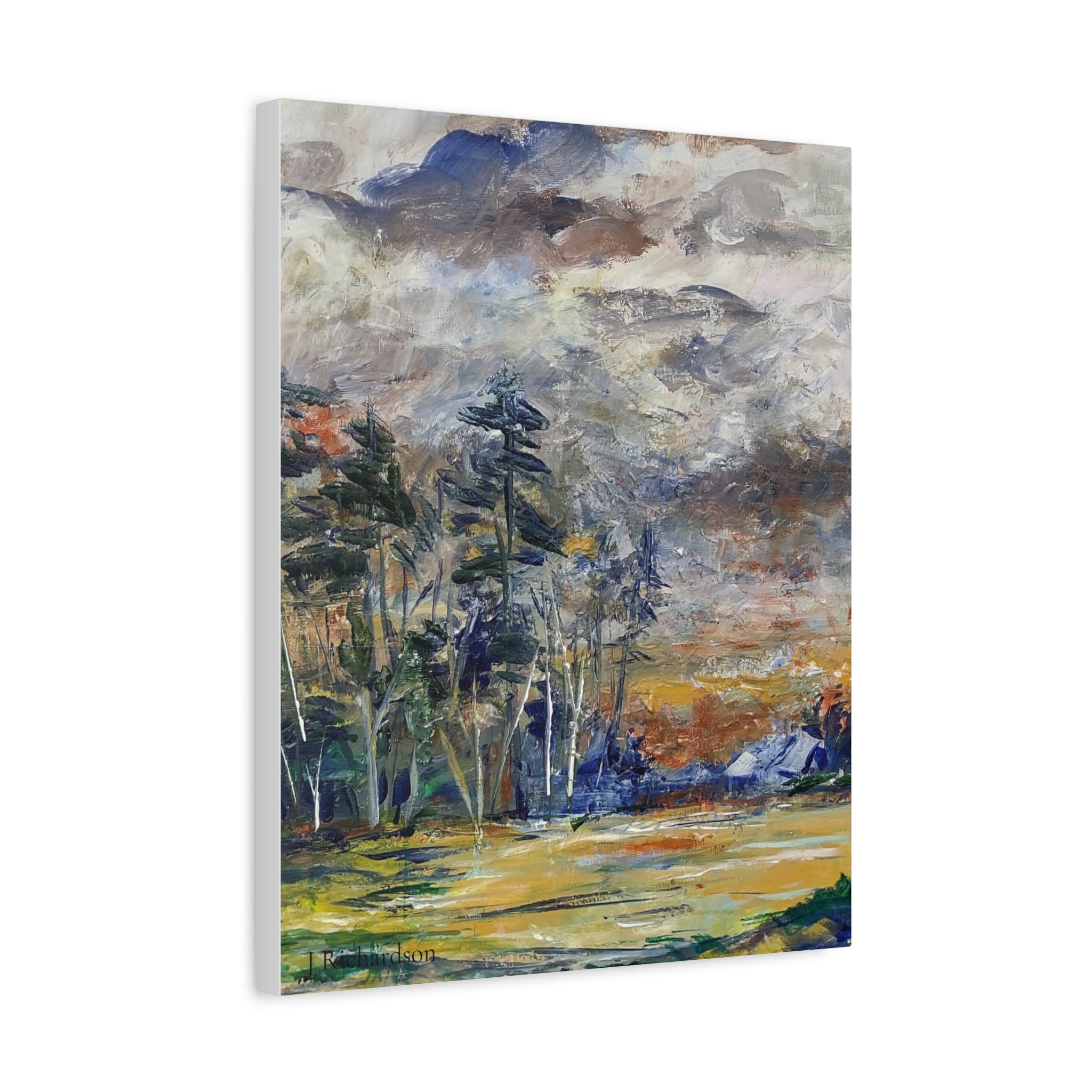 Stormy Landscape Wall Art/canvas