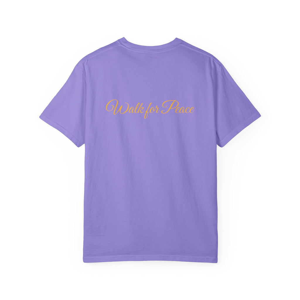 Walk for Peace T-Shirt — Monk Art Graphic Tee