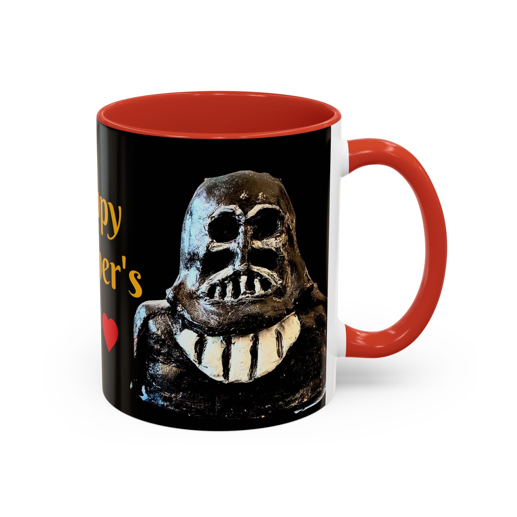 Father’s Day Coffee Mug – "Happy Father's Day" Black Accent Ceramic Mug (11/15oz)