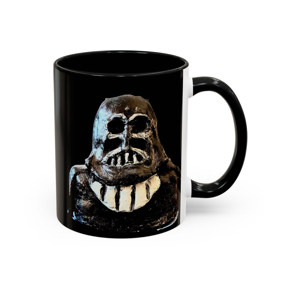 Stargazer Accent Coffee Mug – Black Accent Ceramic Mug (11/15oz)