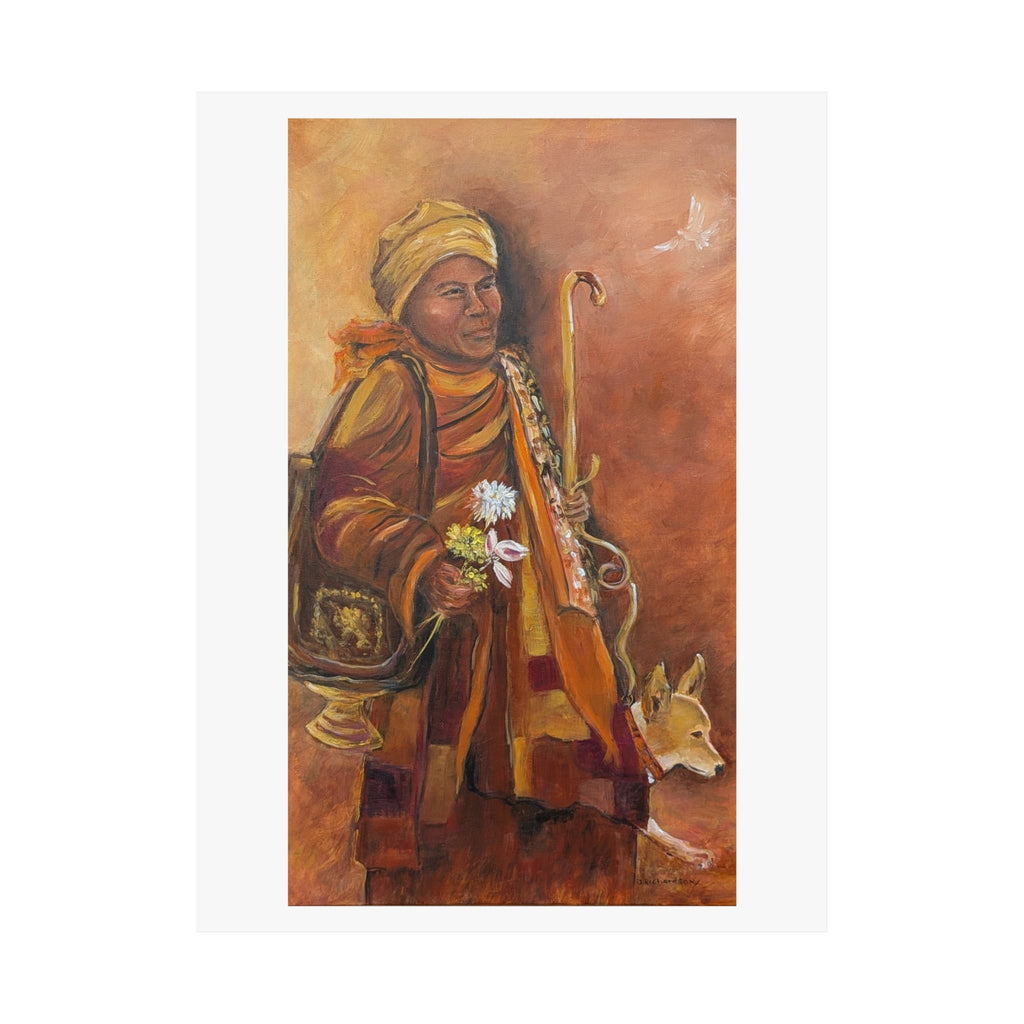 Monks Walk "The Dove", JR original, poster