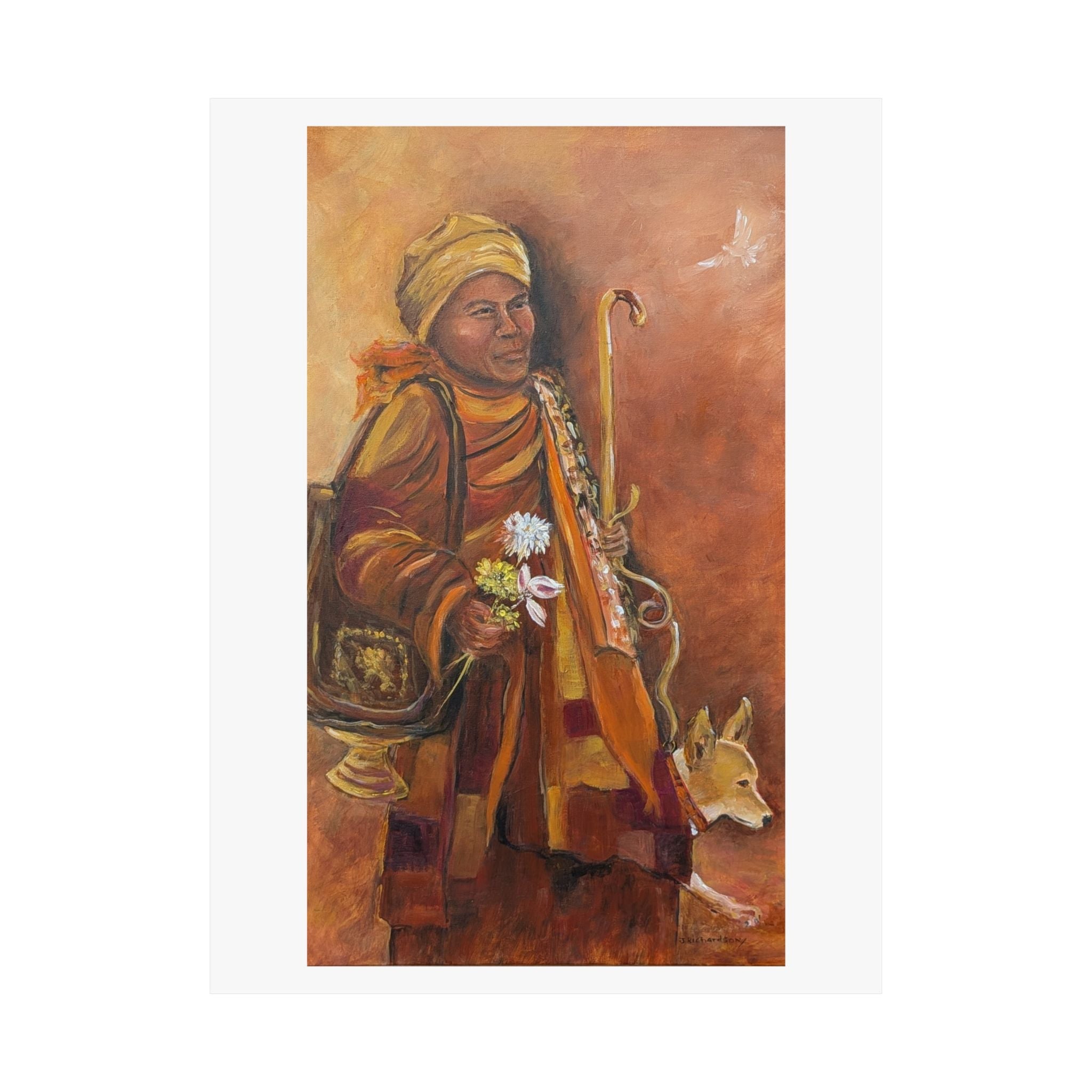 Monks Walk "The Dove", JR original, poster