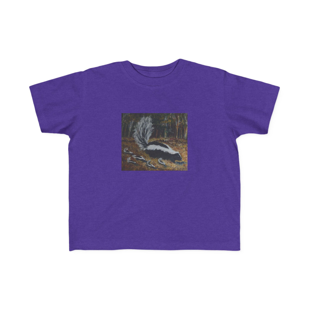 Skunk Family Toddler Tee — Cute Woodland Animal T-Shirt for Kids