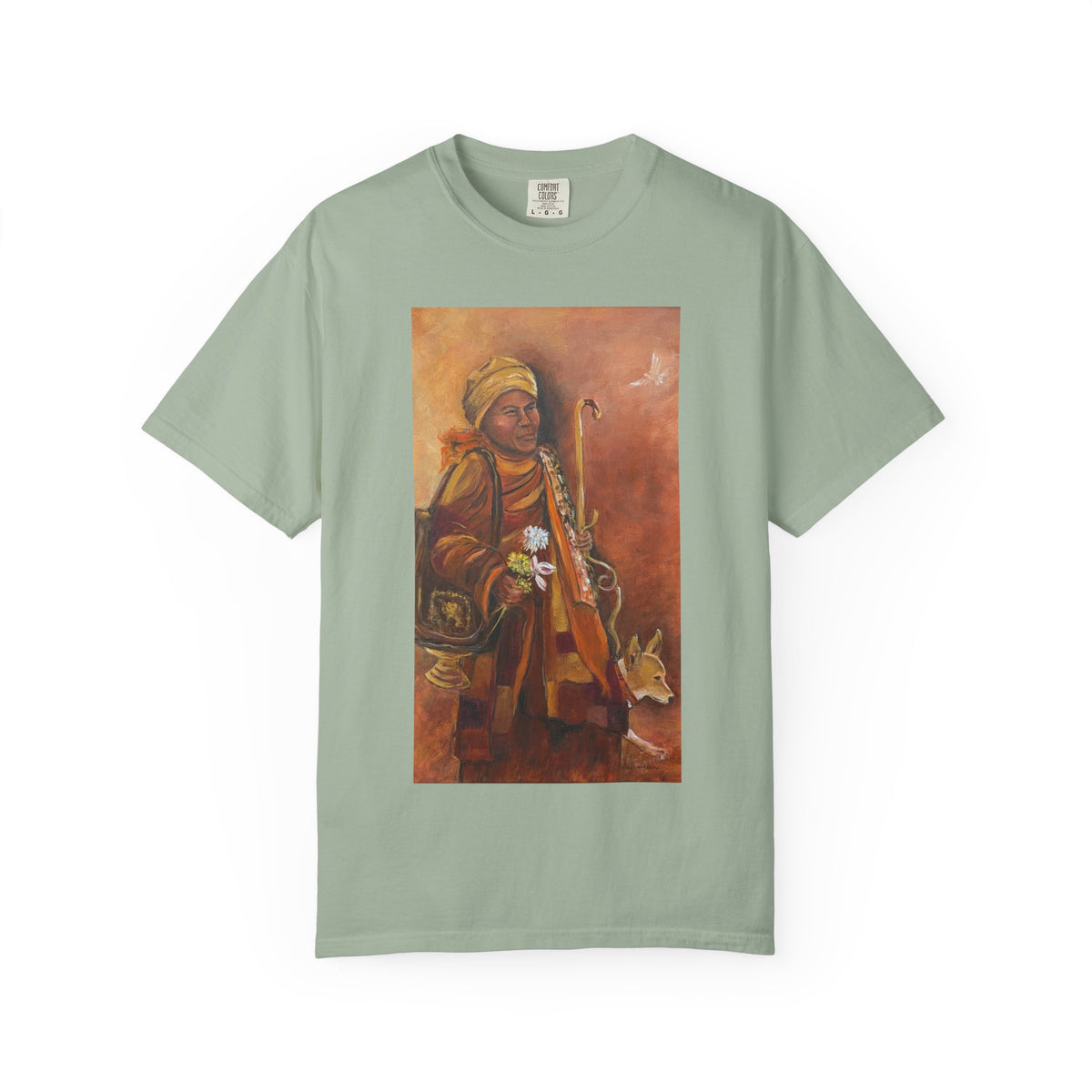 Walk for Peace T-Shirt — Monk Art Graphic Tee