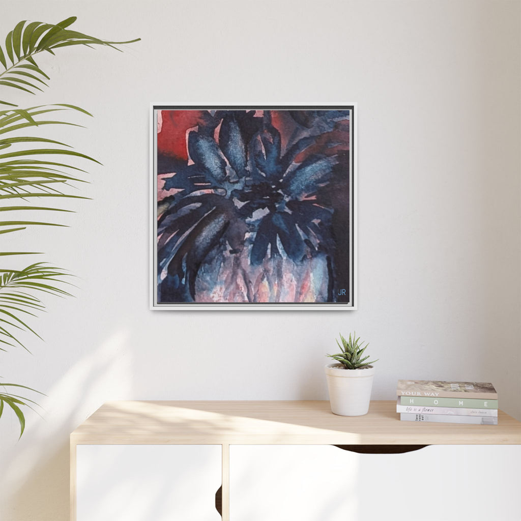 Copy of Lemon Grapes Pastel Painting Framed Matte Canvas