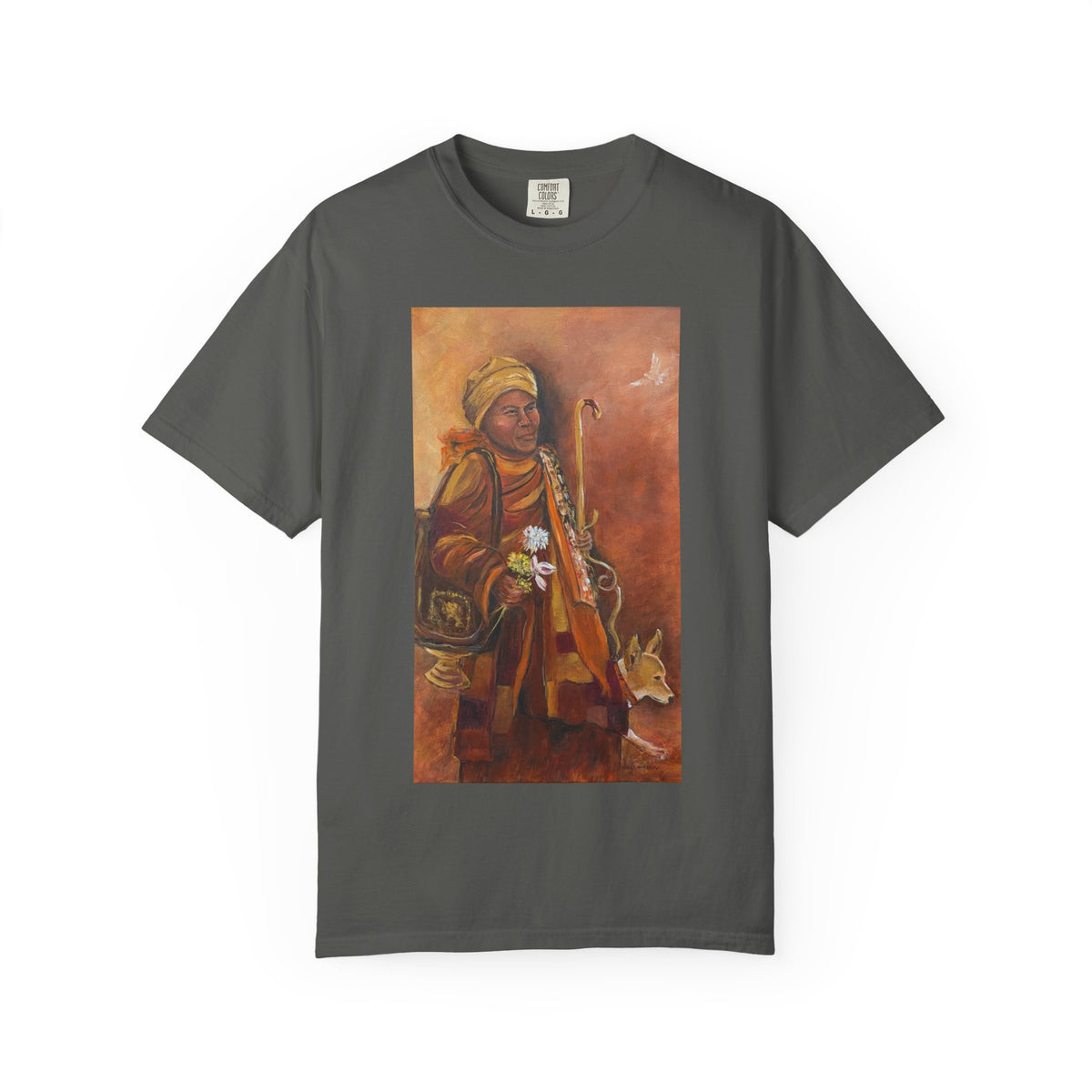 Walk for Peace T-Shirt — Monk Art Graphic Tee