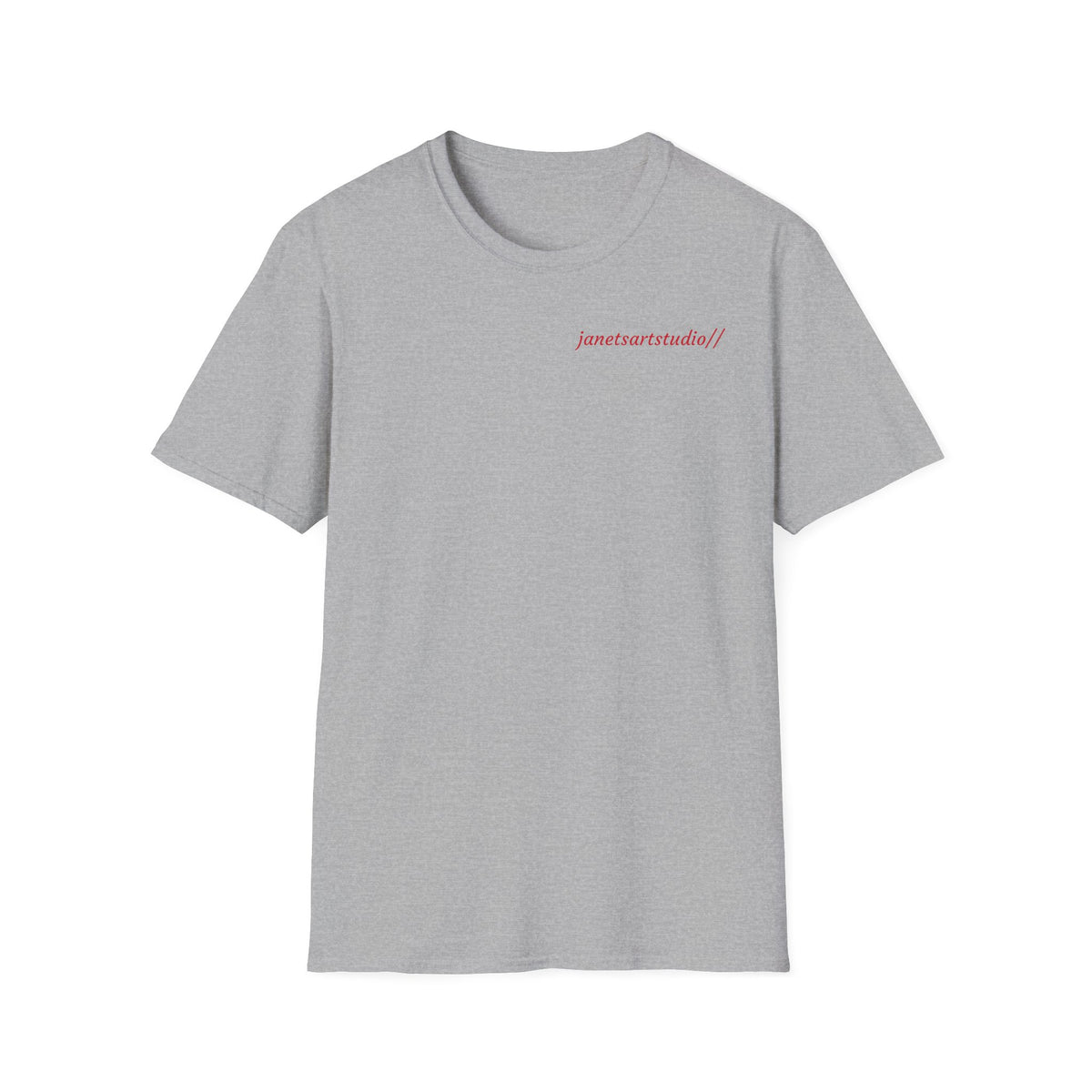 Yellow Pepper painting printed T-Shirt | Minimal Small Chest Logo