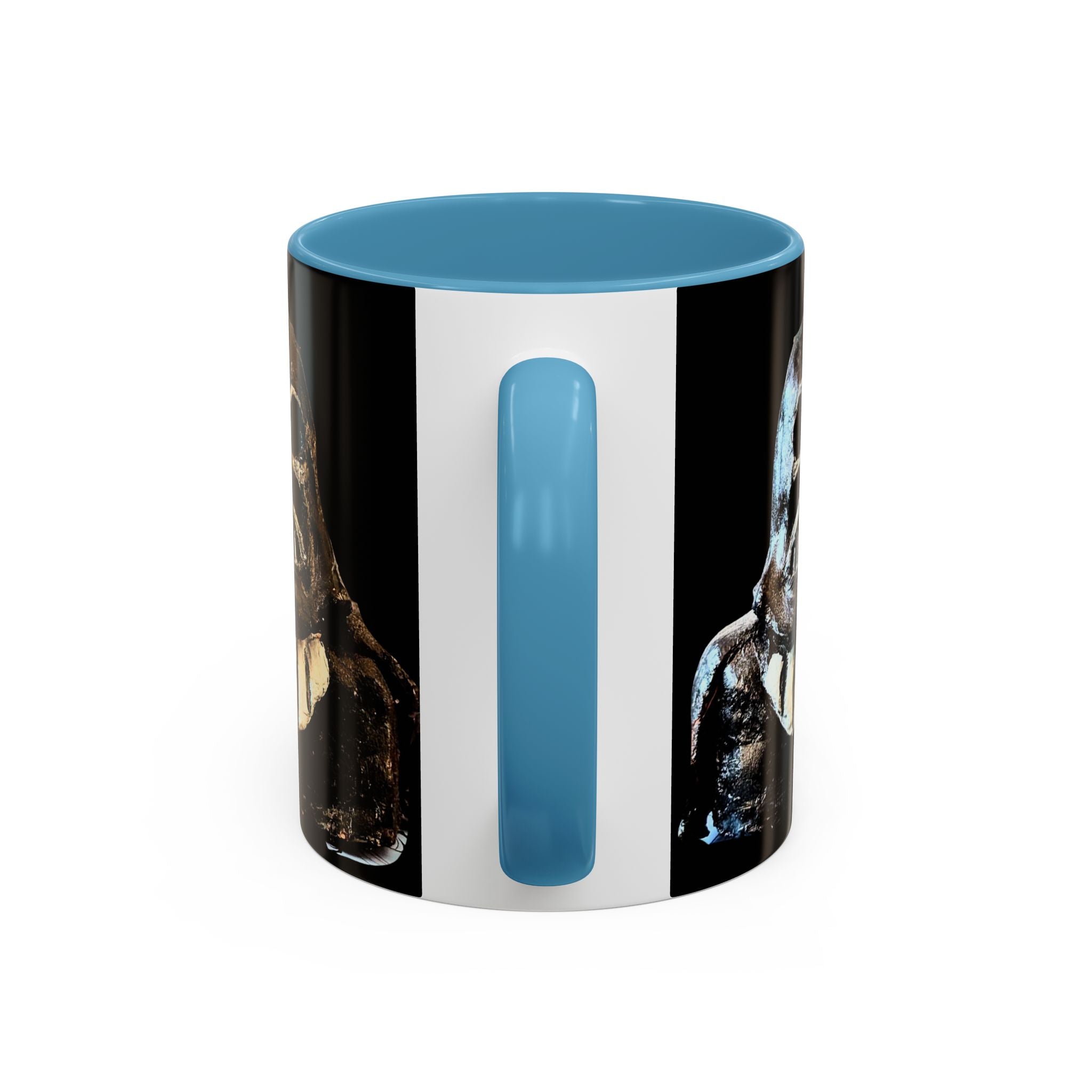 Stargazer Accent Coffee Mug – Black Accent Ceramic Mug (11/15oz)