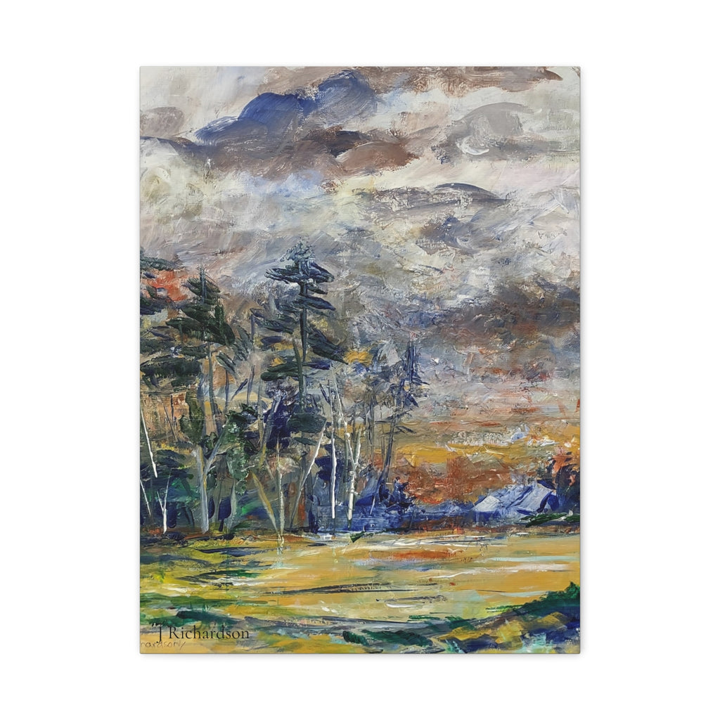 Stormy Landscape Wall Art/canvas