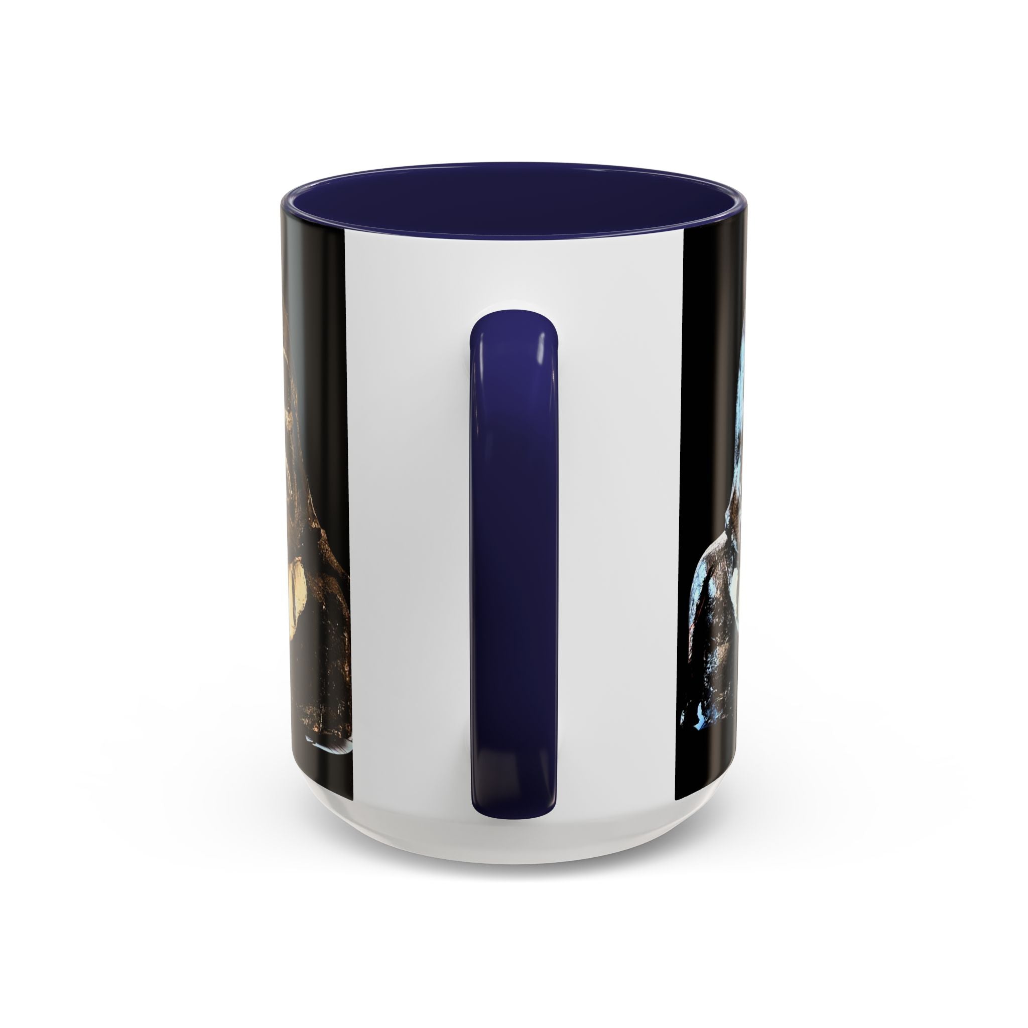 Father’s Day Coffee Mug – "Happy Father's Day" Black Accent Ceramic Mug (11/15oz)