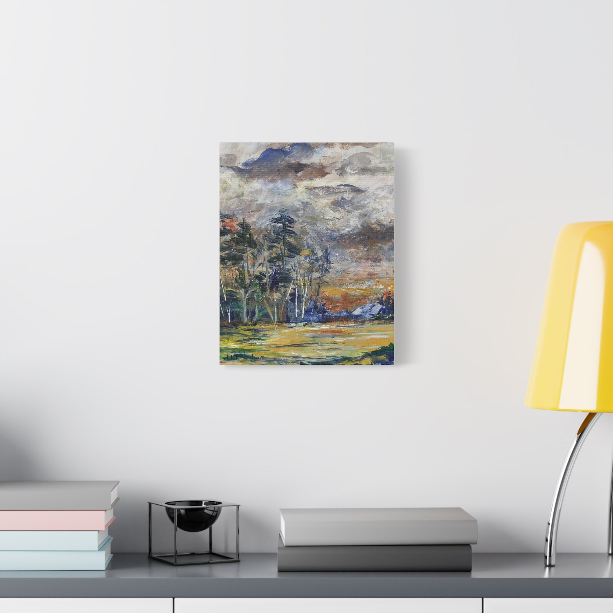 Stormy Landscape Wall Art/canvas
