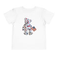 Beanie Bear Patriotic Toddler Tee —2T - 5T Patriotic Bald Eagle "USA 2026" Graphic