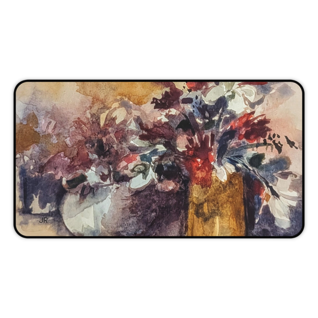 Floral mouse pad