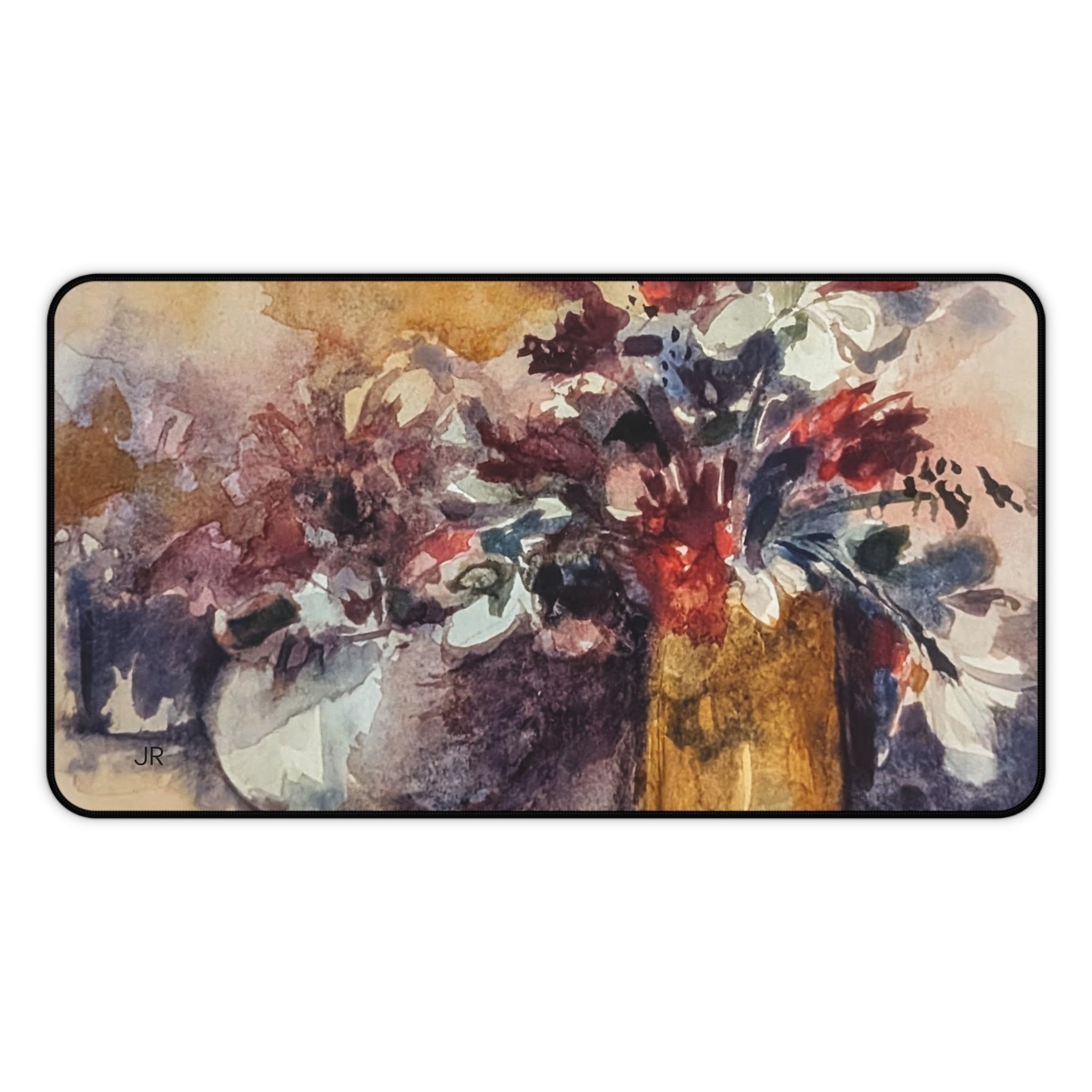 Floral mouse pad
