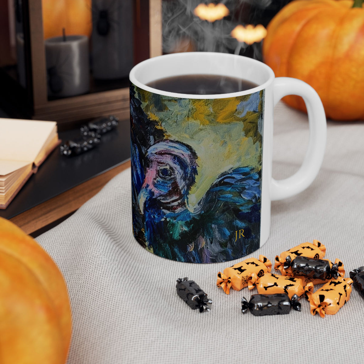Vulture portraits Ceramic Mug –  (11oz & 15oz)