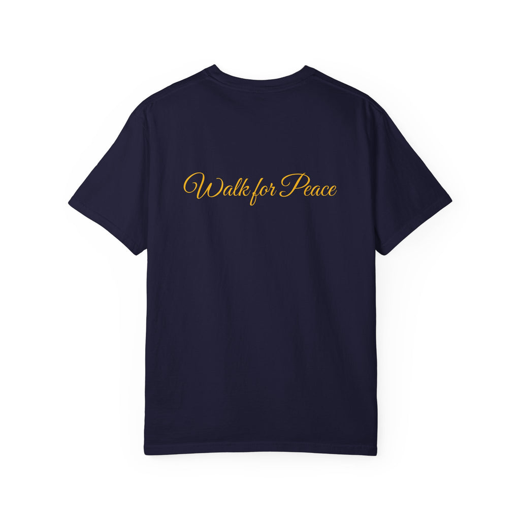 Walk for Peace T-Shirt — Monk Art Graphic Tee