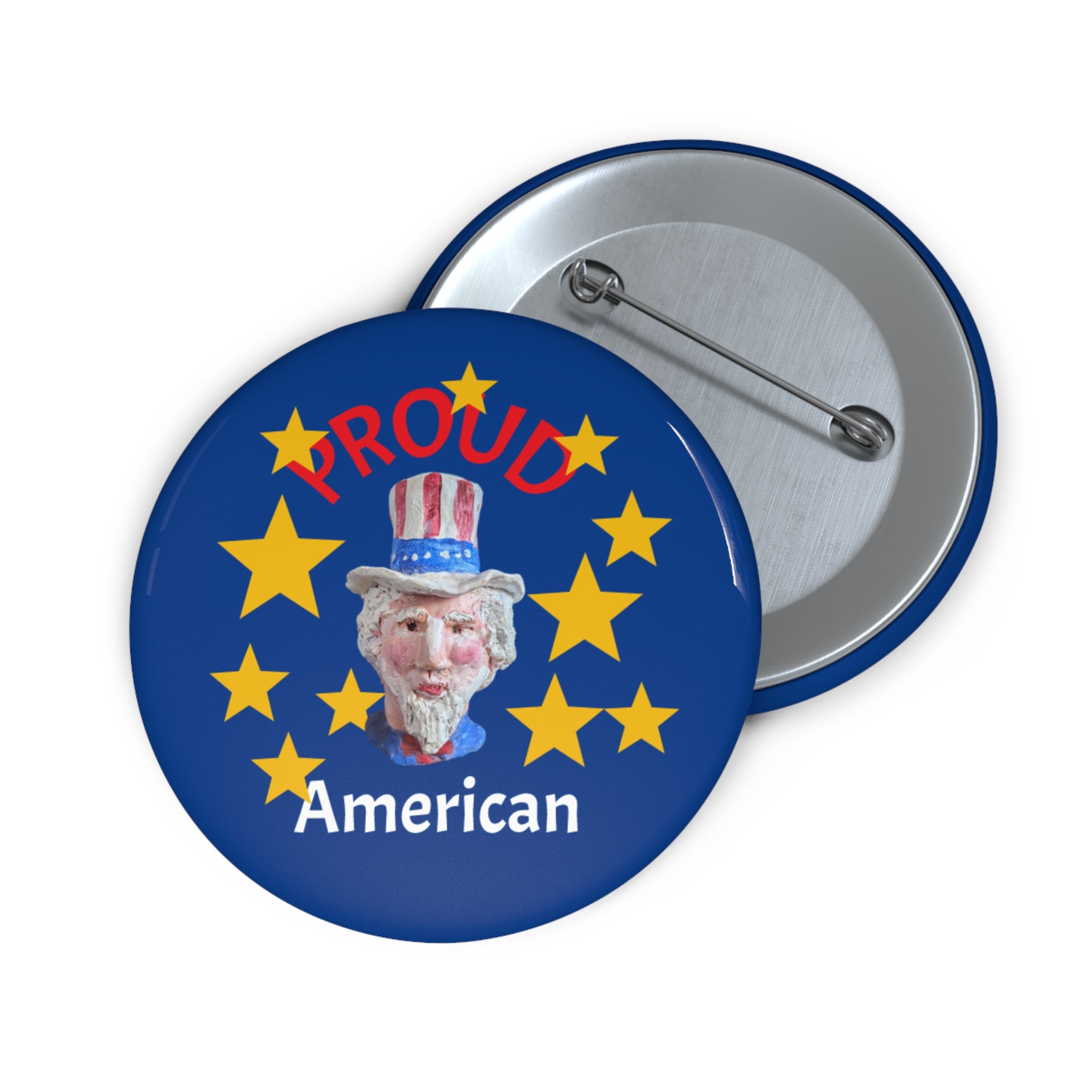 American pride Pin Button — Badge