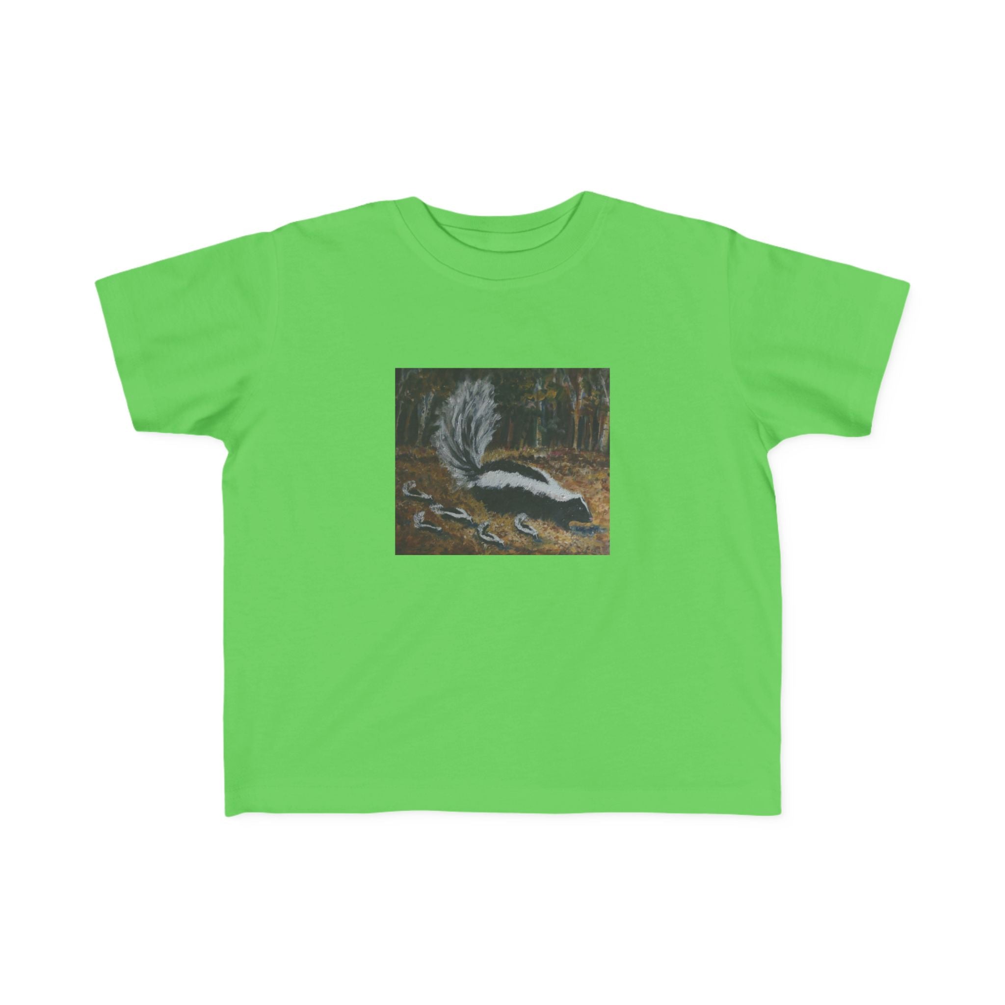 Skunk Family Toddler Tee — Cute Woodland Animal T-Shirt for Kids