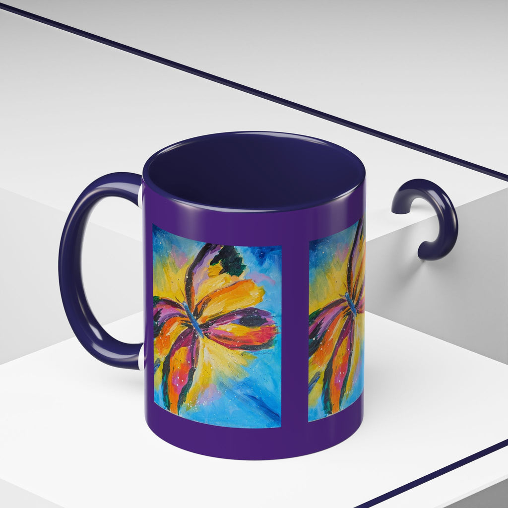 Butterfly Accent Coffee Mug Gift