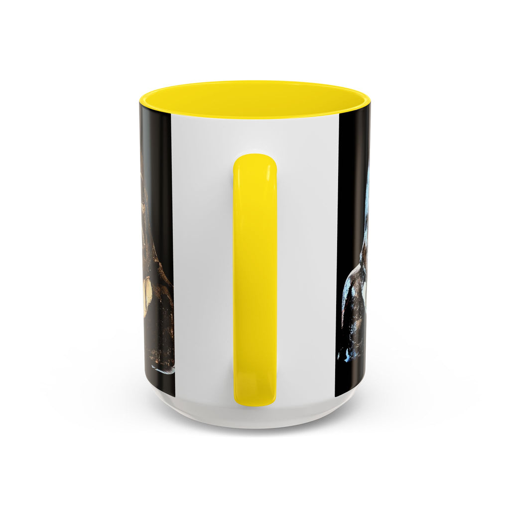Father’s Day Coffee Mug – "Happy Father's Day" Black Accent Ceramic Mug (11/15oz)