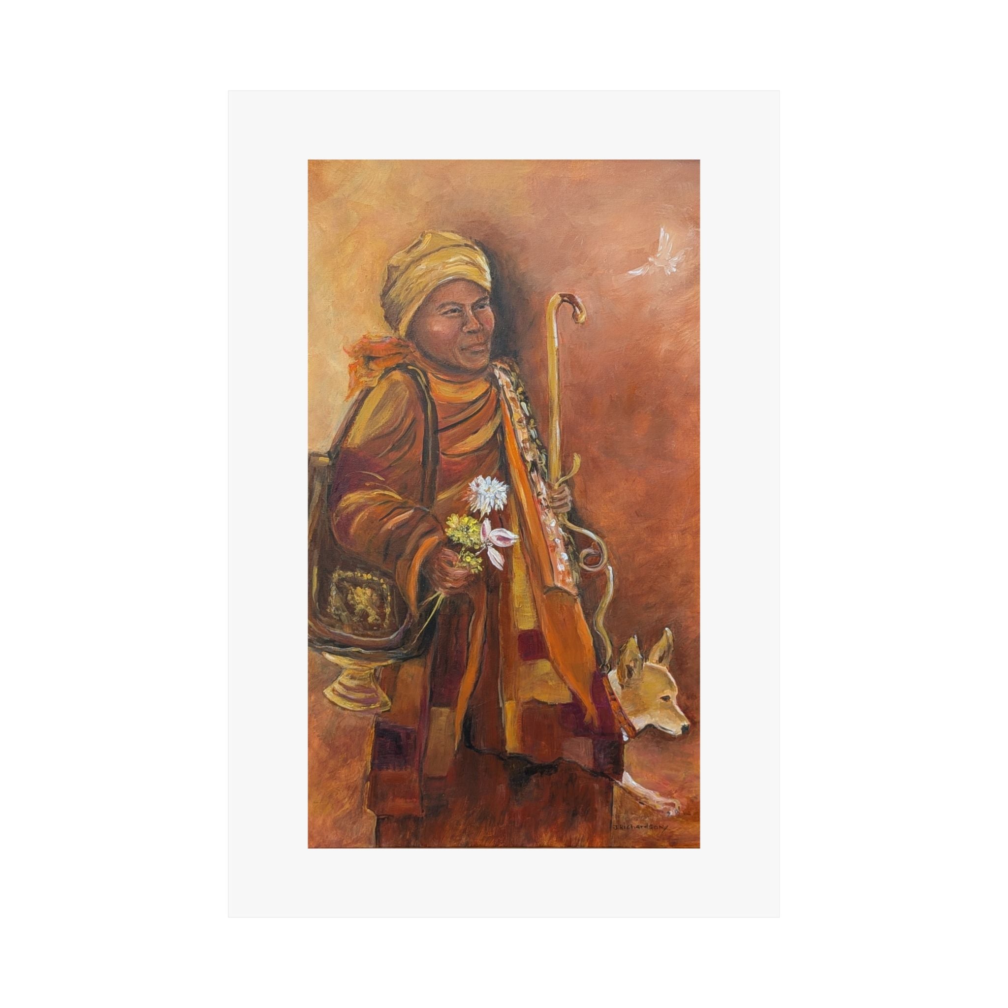 Monks Walk "The Dove", JR original, poster