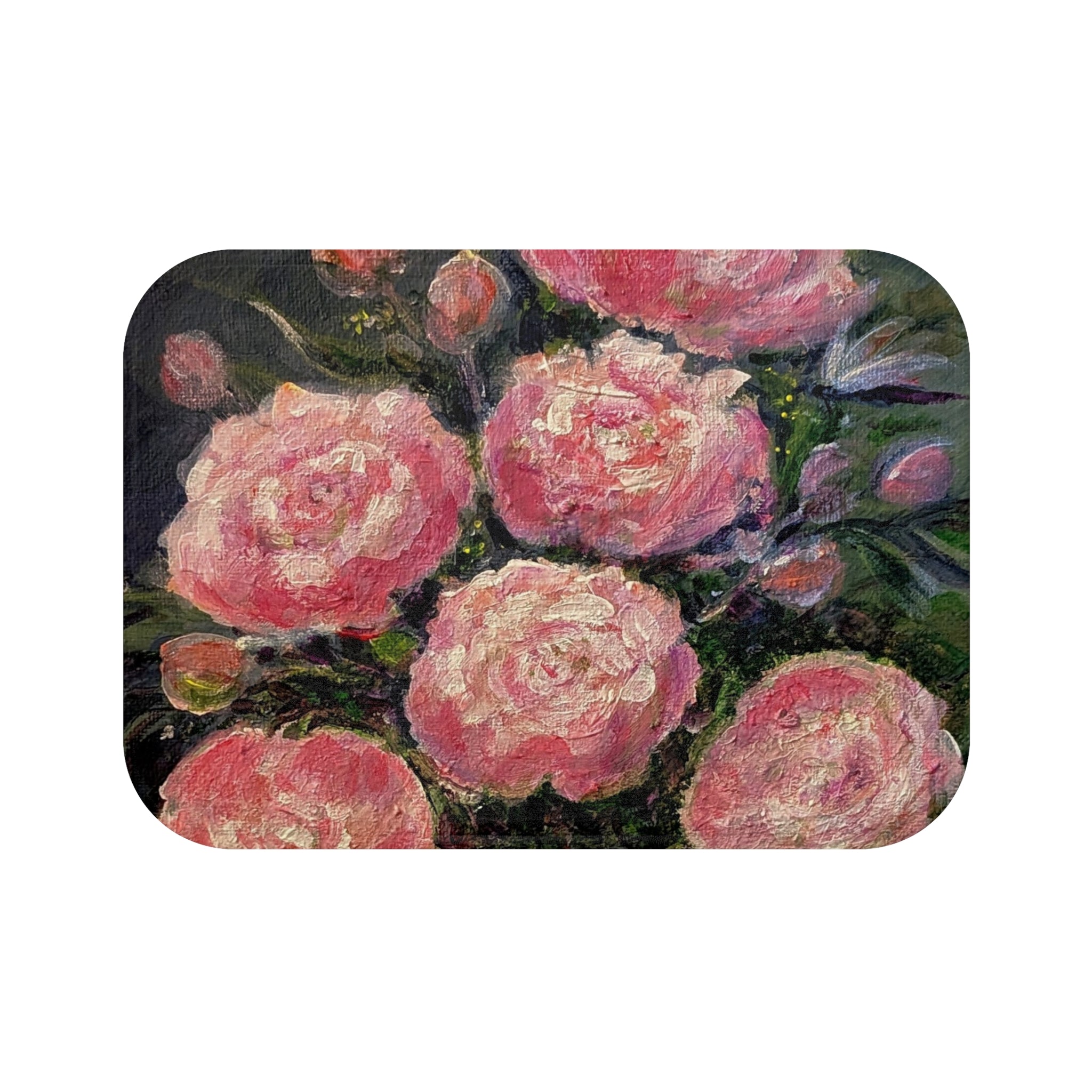 Copy of Vultures Illustration Bath Mat | Dark Moody Bird Artwork