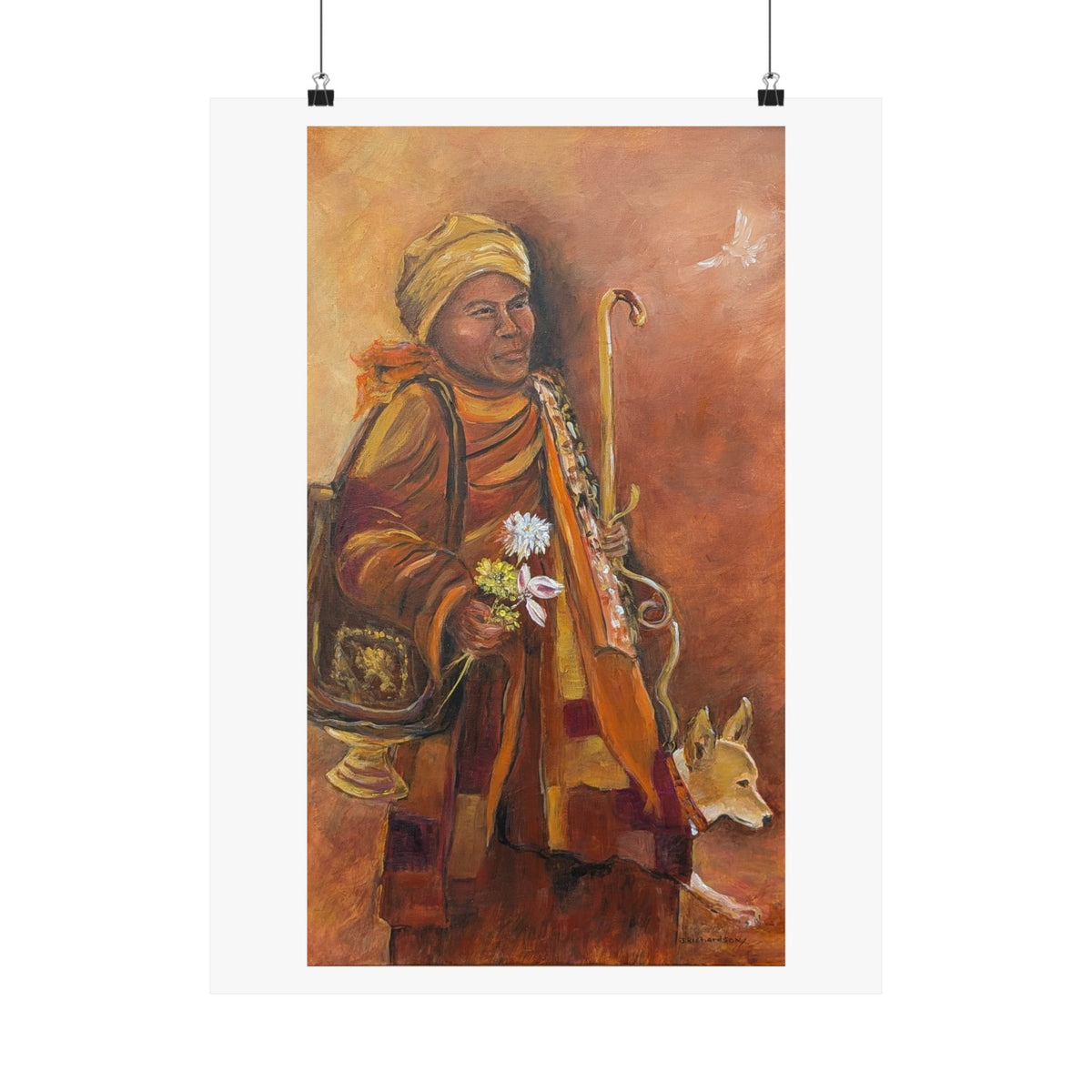 Monks Walk "The Dove", JR original, poster