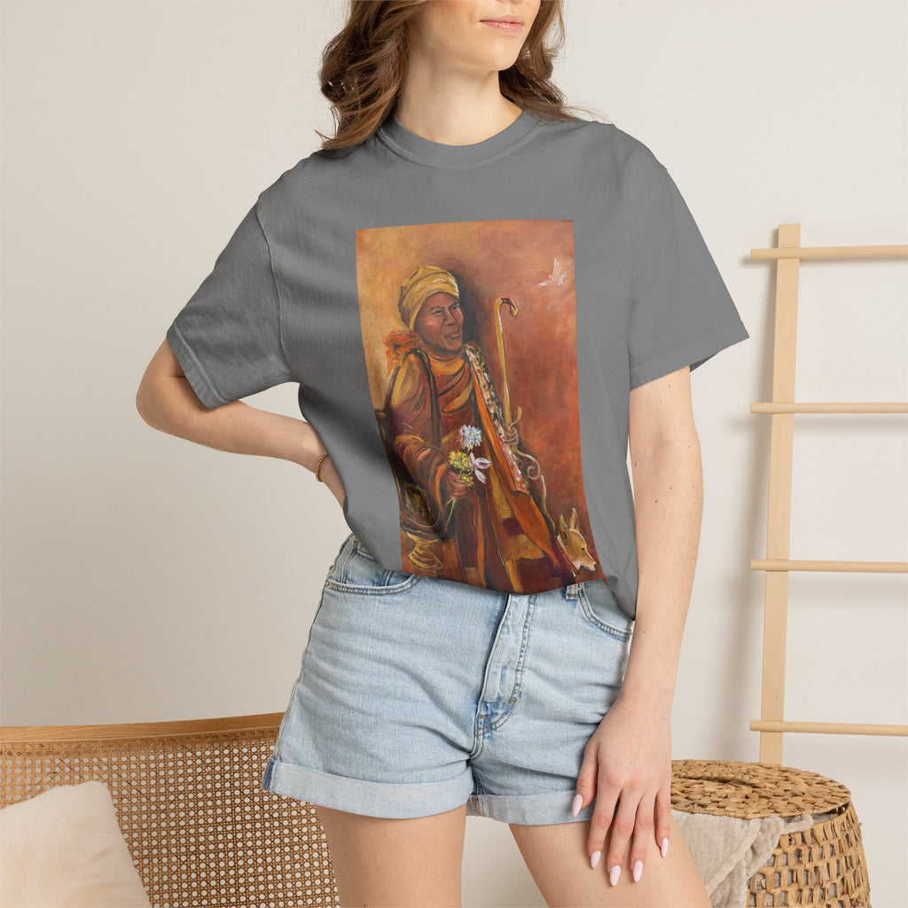 Walk for Peace T-Shirt — Monk Art Graphic Tee