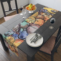 Fruity Citrus Watercolor Table Runner
