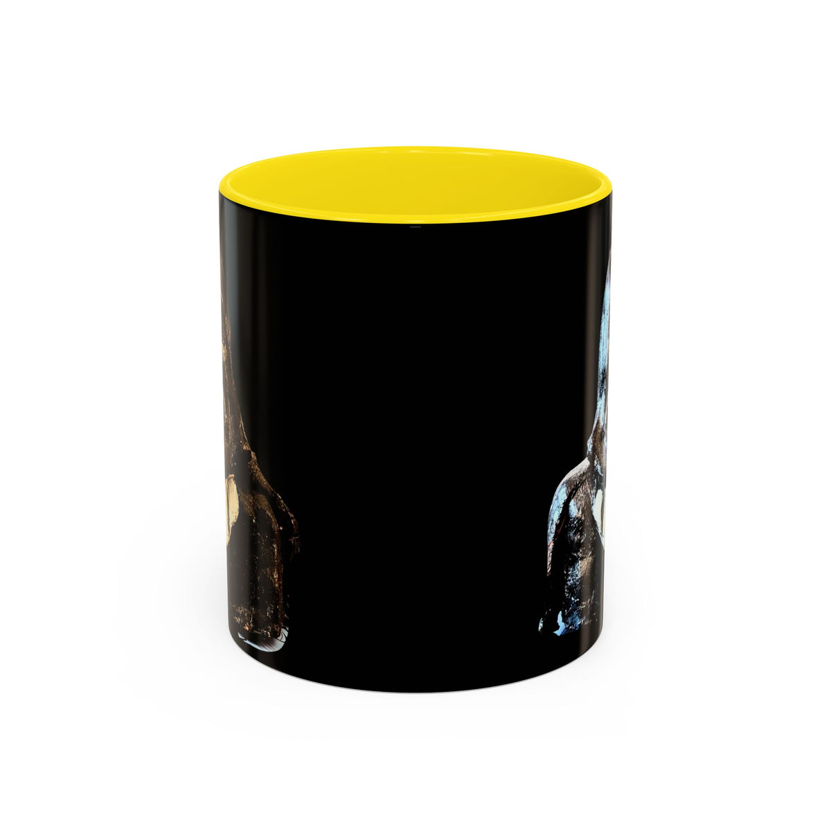 Stargazer Accent Coffee Mug – Black Accent Ceramic Mug (11/15oz)